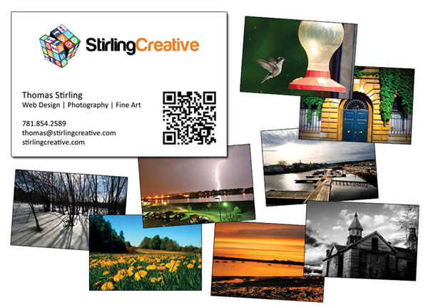 Business Card Design, Stirling Creative