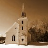 Church in Sepia