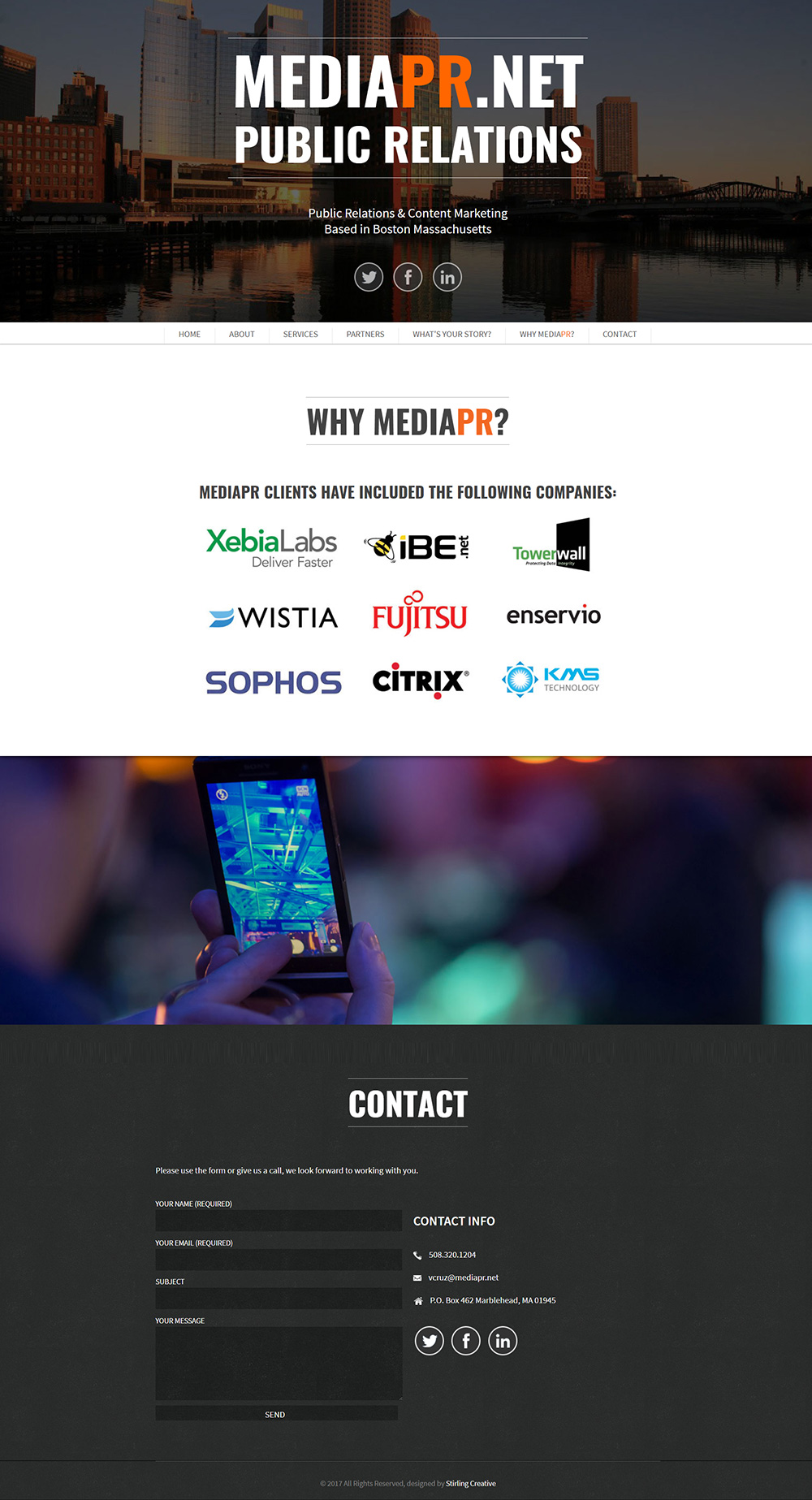 Media PR Website