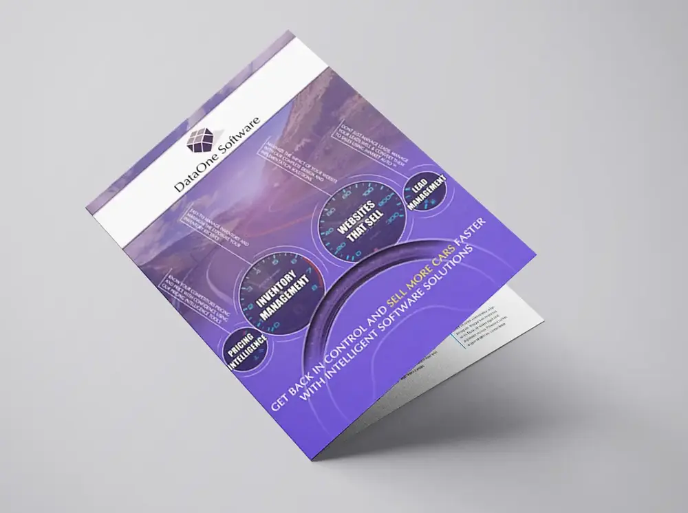 DataOne Software, Brochure Design.