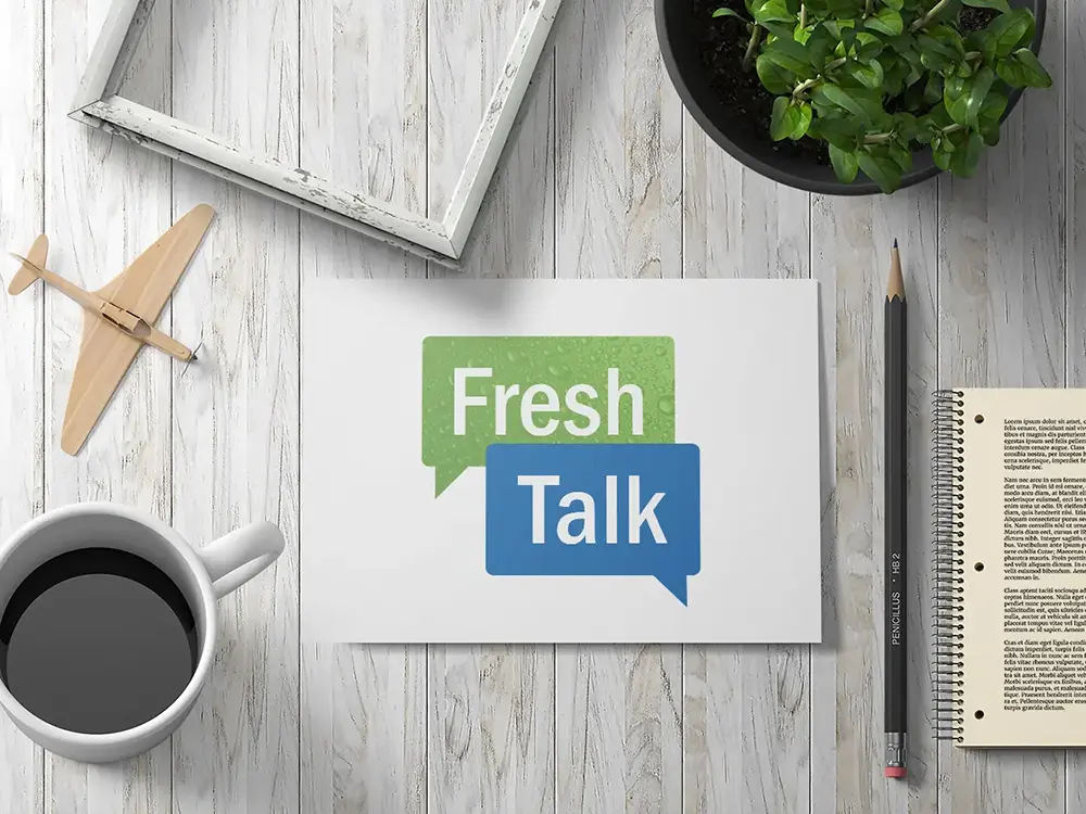 Fresh Talk, Logo Design.