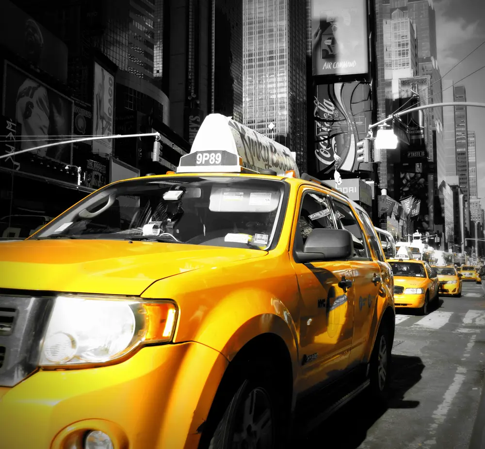 New York City Yellow Cabs.