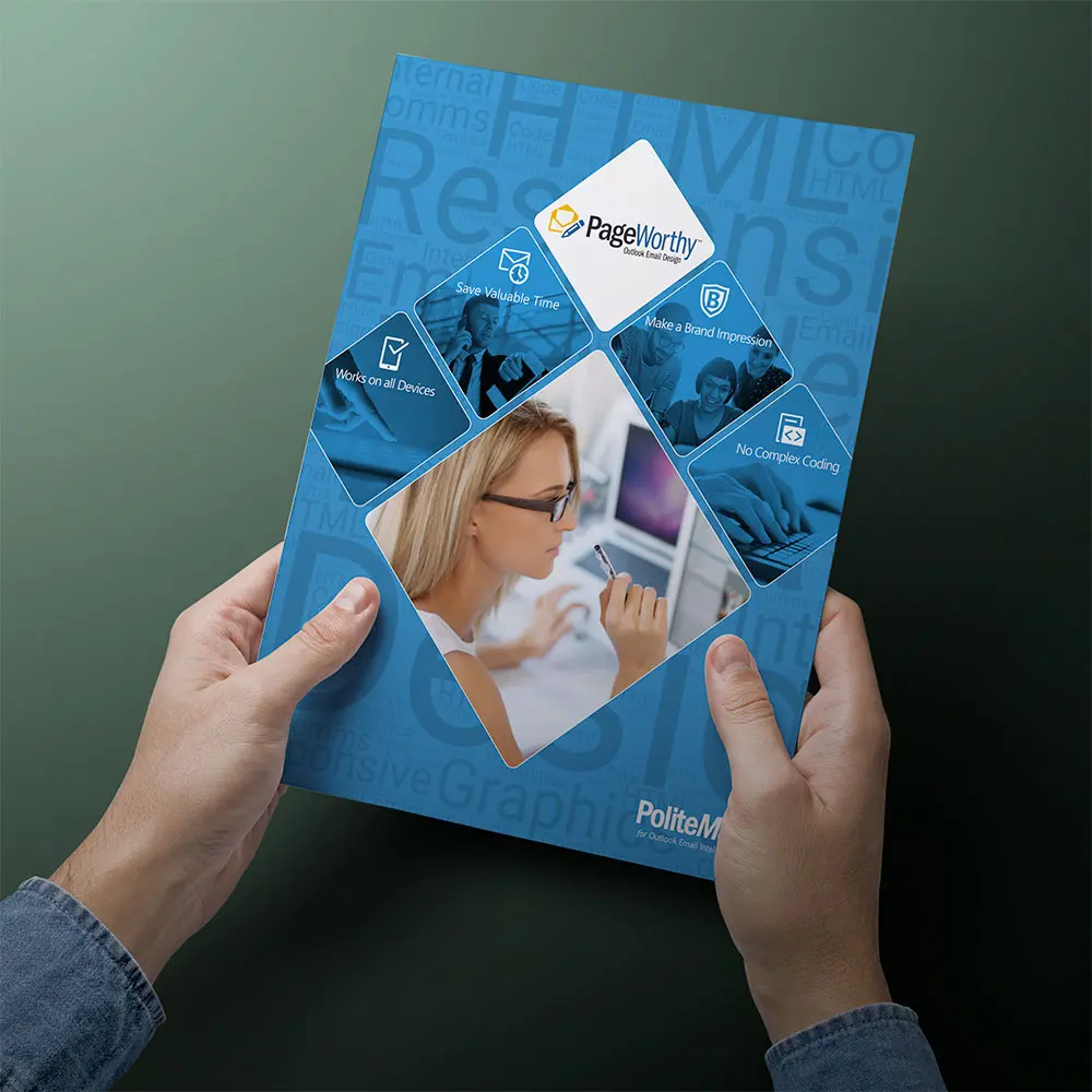 PageWorthy, Brochure Design.